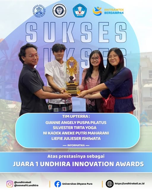 Juara 1 - Undhira Innovation Awards